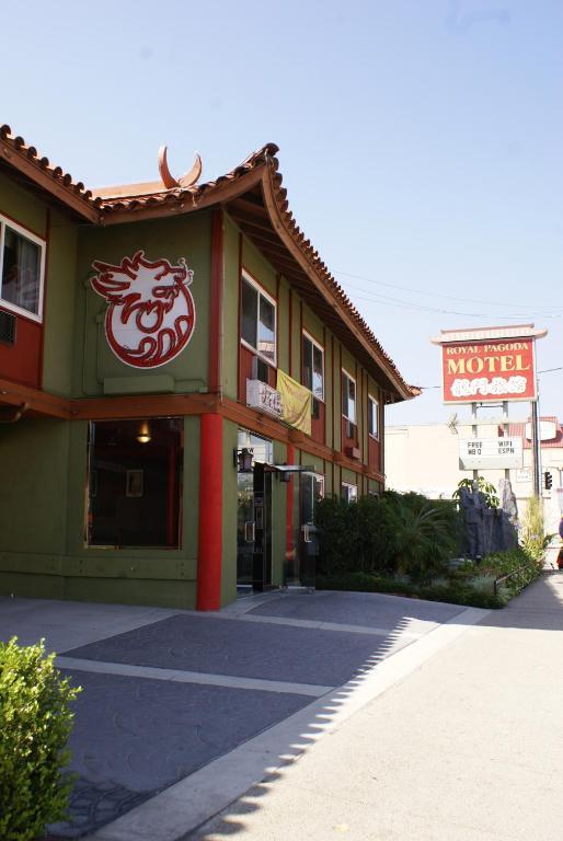 Royal Pagoda Motel Dodger Stadium Los Angeles Ngoại thất bức ảnh